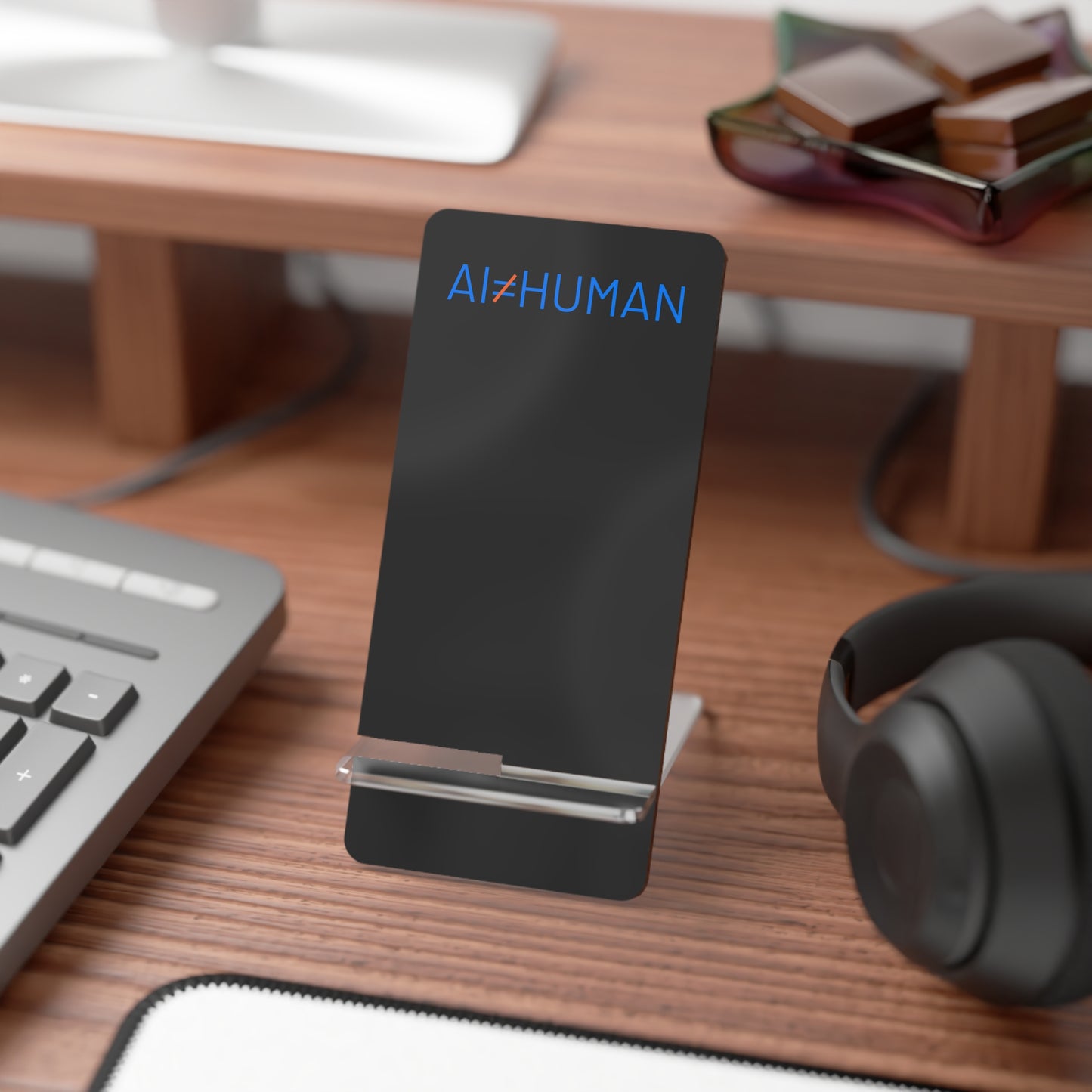 AI Reality Check Smartphone Display Stand